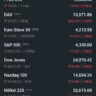WORLD MARKETS  IN RED