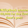 #NiftyBank crosses 48,000 for the first time’s post