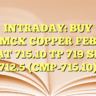 INTRADAY: BUY MCX COPPER FEB AT 715.10 TP 719 SL 712.5 (CMP-715.10)