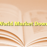 World Market Down
