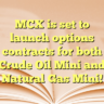 MCX is set to launch options contracts for both Crude Oil Mini and Natural Gas Mini!