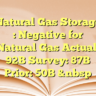 Natural Gas Storage : Negative for Natural Gas  Actual: 92B Survey: 87B Prior: 50B
&nbsp