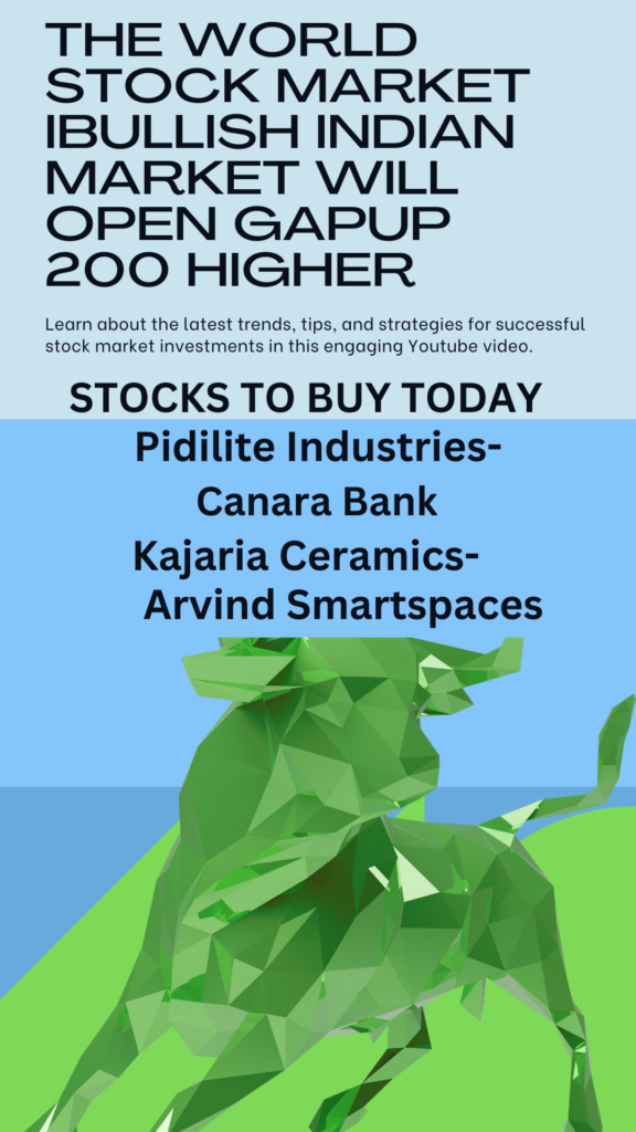 MARKET TRENDS POSITIVE TODAY