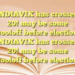 INDIAVIX has crossed 20! may be some cooloff before election INDIAVIX has crossed 20! may be some cooloff before election