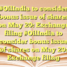#OilIndia to consider bonus issue of shares on May 20: Exchange filing #OilIndia to consider bonus issue of shares on May 20: Exchange filing