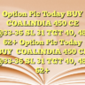 Option Pic Today BUYCOALINDIA 450 CE@33-36
SL 31
TGT 40, 48, 62+ Option Pic Today BUYCOALINDIA 450 CE@33-36
SL 31
TGT 40, 48, 62+