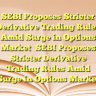 SEBI Proposes Stricter Derivative Trading Rules Amid Surge in Options Market
SEBI Proposes Stricter Derivative Trading Rules Amid Surge in Options Market
