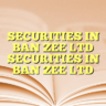 SECURITIES IN BAN  ZEE LTD SECURITIES IN BAN  ZEE LTD