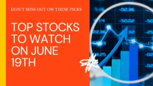 STOCKS IN ACTION 19 JUNE