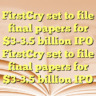 FirstCry set to file final papers for $3-3.5 billion IPO FirstCry set to file final papers for $3-3.5 billion IPO