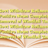 Govt  Withdraw Reliance Positive News Complete Removal of Windfall Tax Govt  Withdraw Reliance Positive News Complete Removal of Windfall Tax