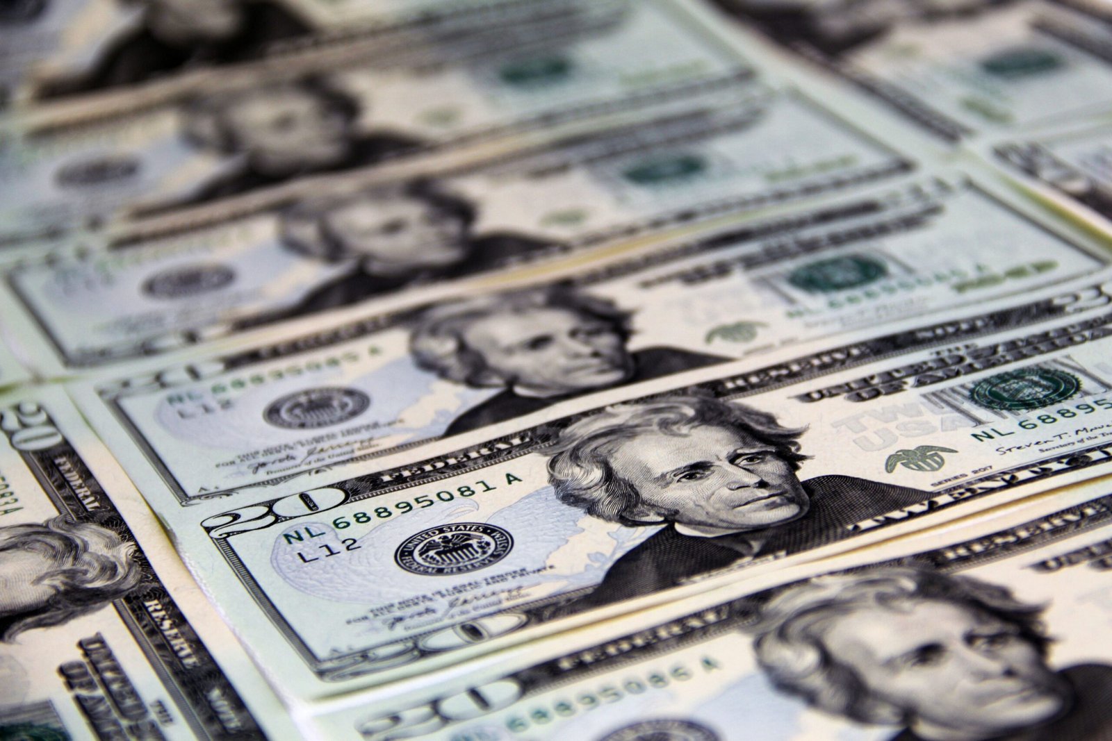 US dollar bills representing USD to INR exchange rate move